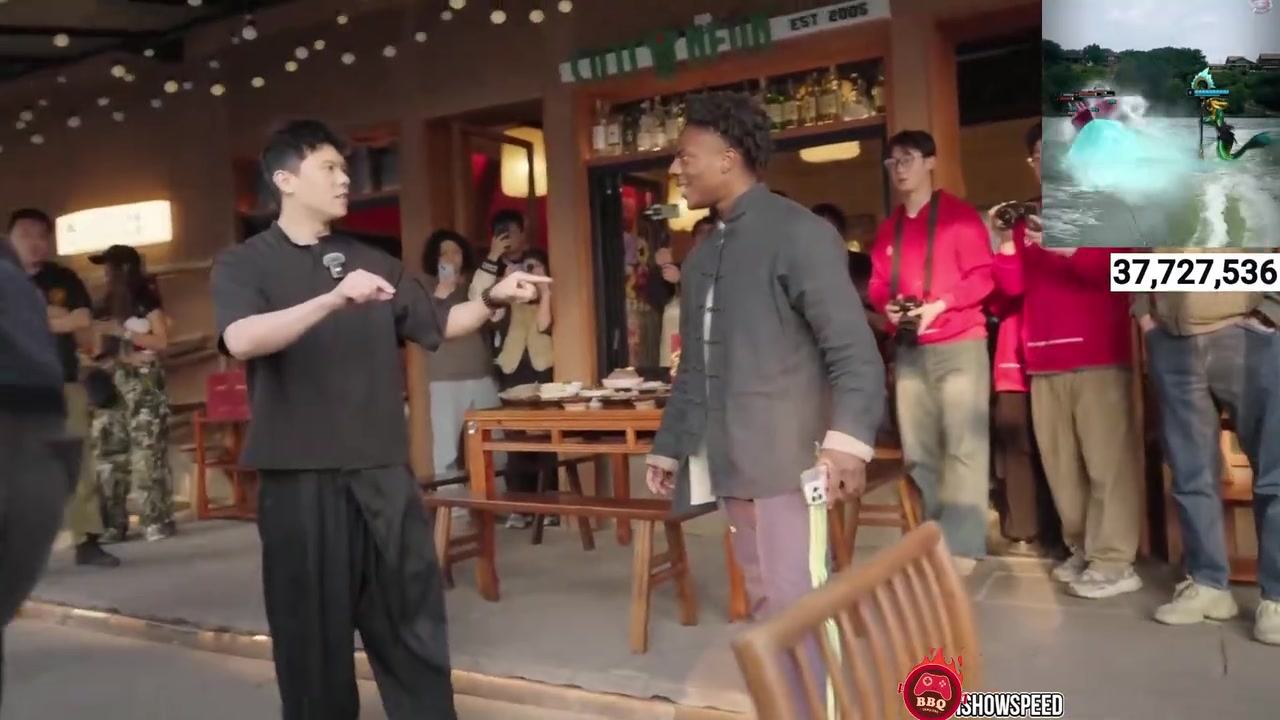 金年会金字招牌诚信至上speed功夫梦3.0！speed和《功夫梦》演员王振威学习功夫：两眼放光！